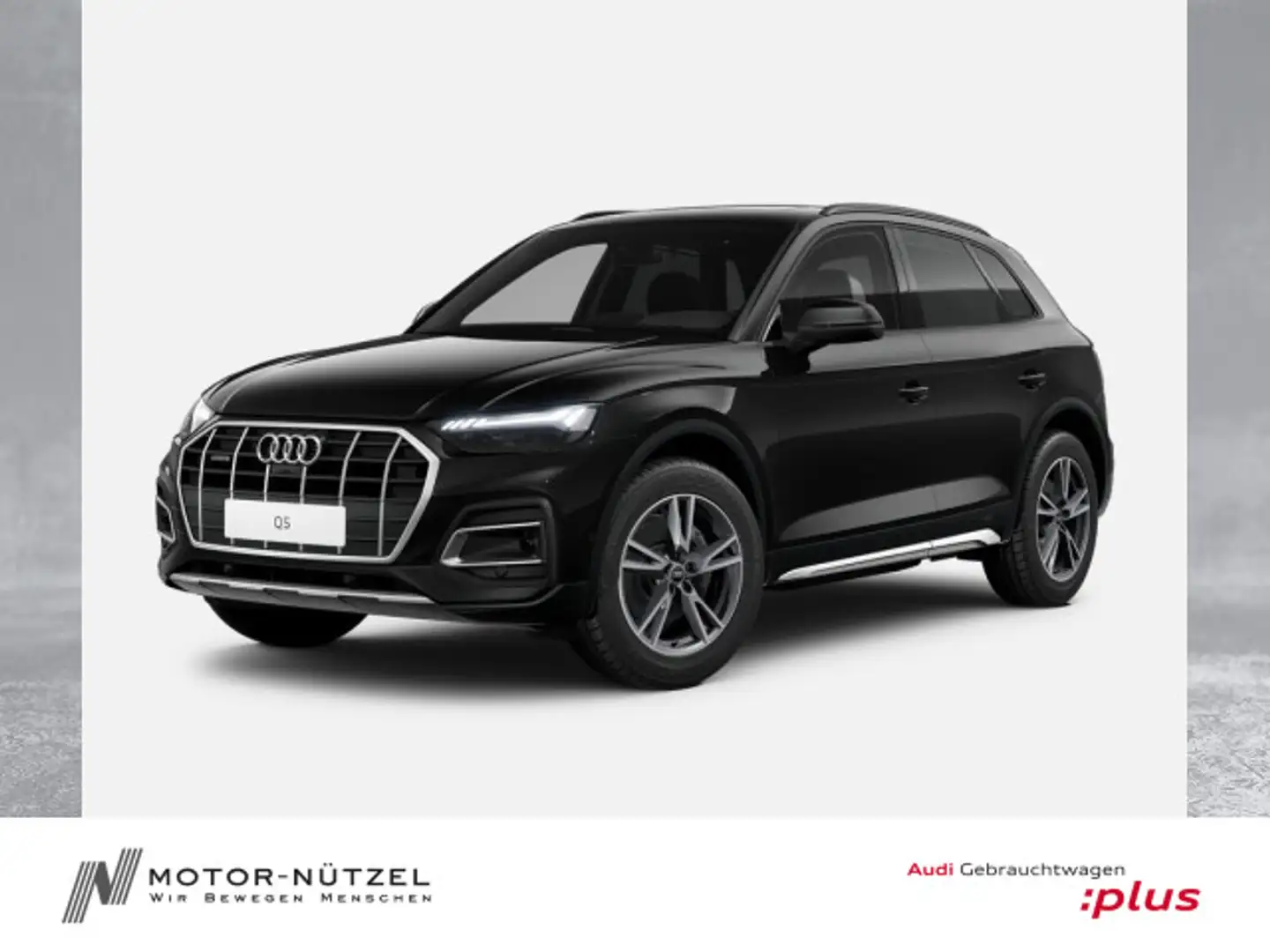 Audi Q5 45 TFSI QU S-TR MATRIX+NAVI+RFK+ACC+AHK+PANO Schwarz - 1