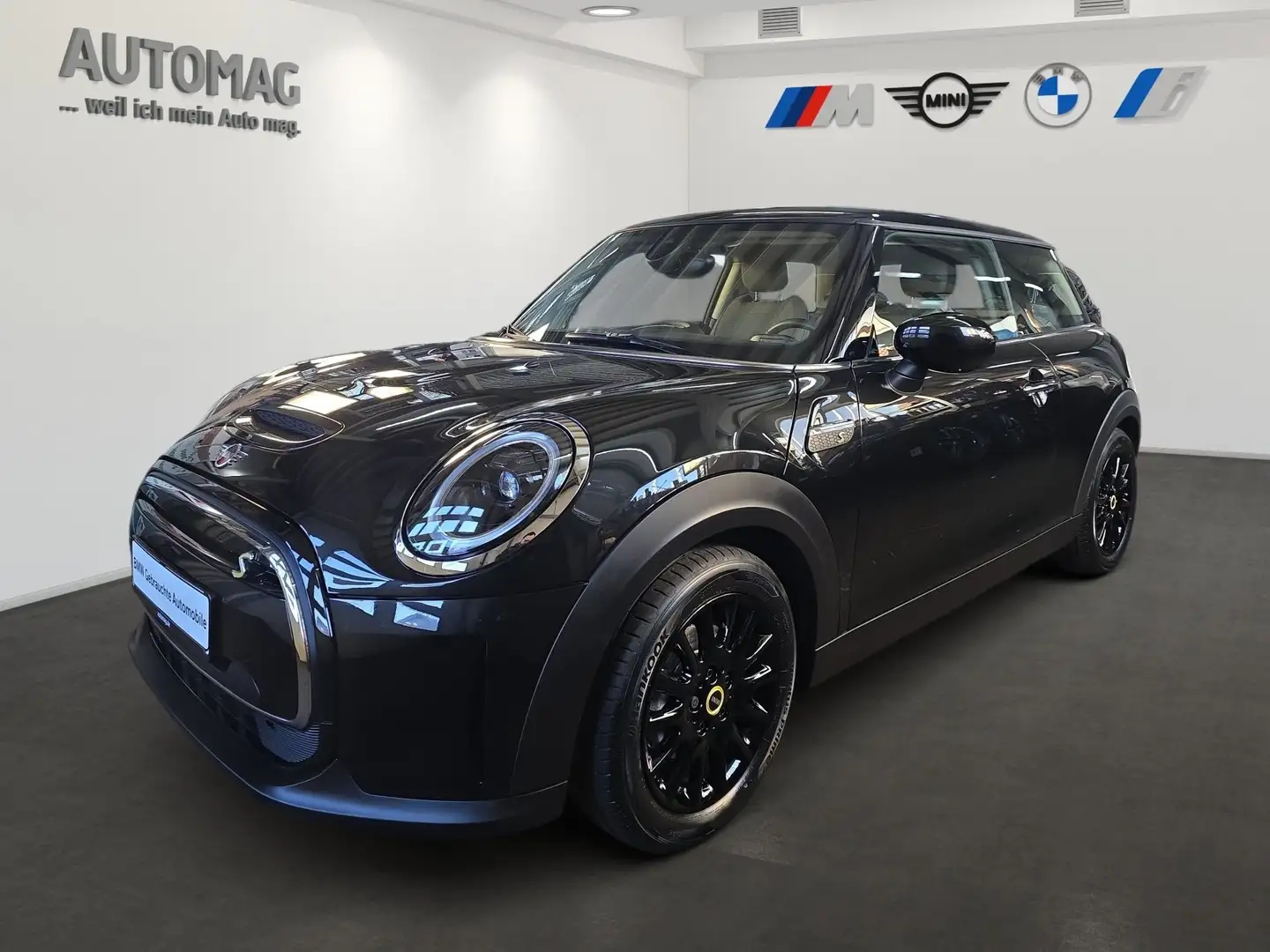 MINI Cooper SE Midnight Black*Dach in Wagenfarbe*unfallfrei Schwarz - 1