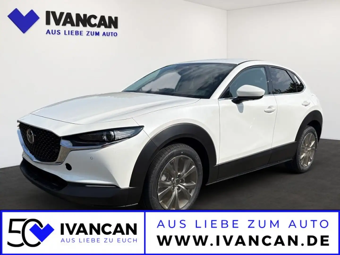 Mazda CX-30 5WGN 2.0L e-SKYACTIV X 186ps 6MT FWD Exclusive-lin Weiß - 1