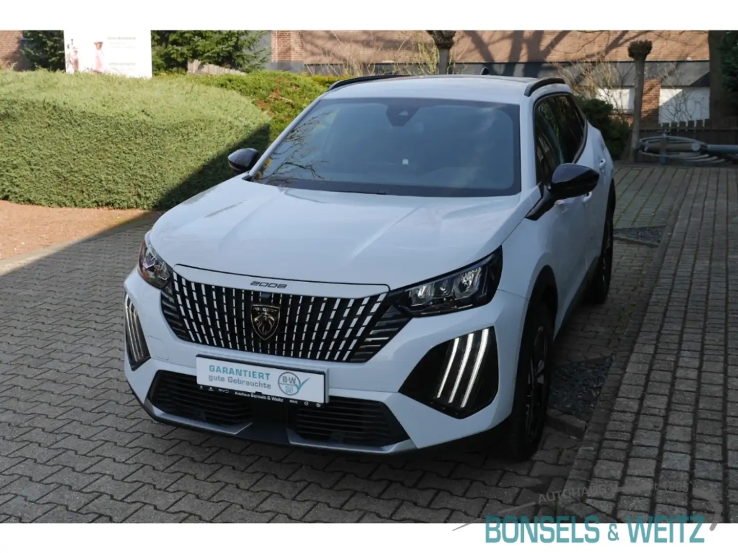 Peugeot 2008 1.2 HYBRID 136 ALLURE AUTOMATIK LED ACC Apple CarP Blanco - 2