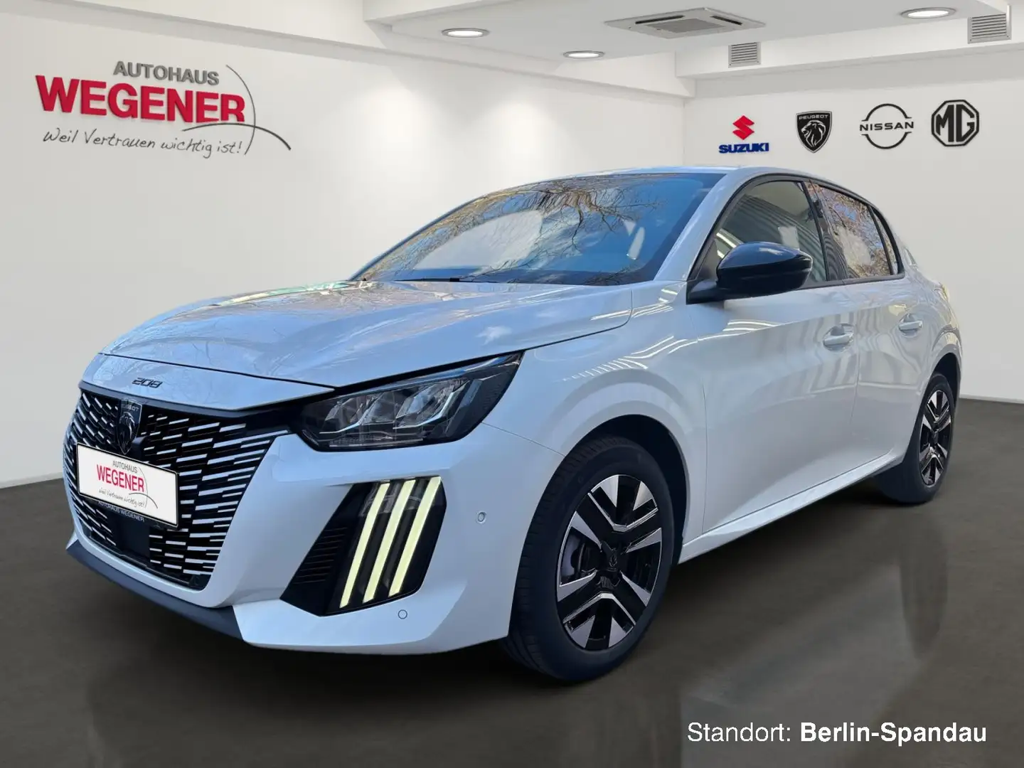 Peugeot 208 Allure Hybrid 110 e-DSC6 *360°Kamera*SHZ* Weiß - 1