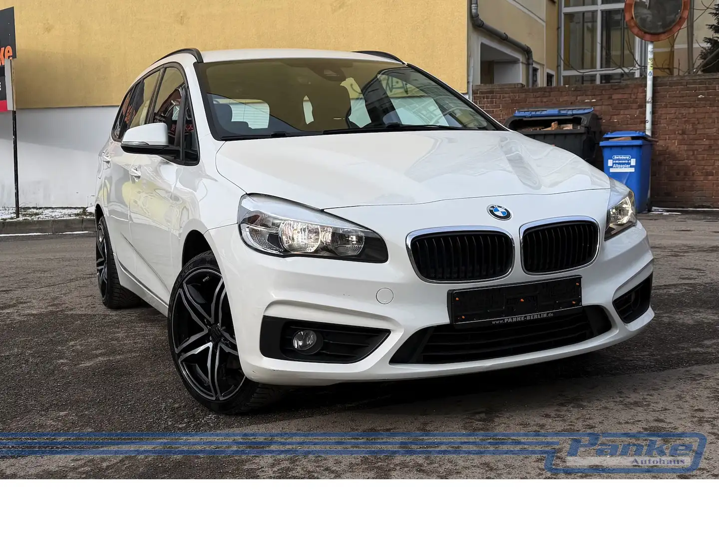 BMW 216 216d Advantage*SHZ*BT*PDC*7Sitz* Weiß - 1