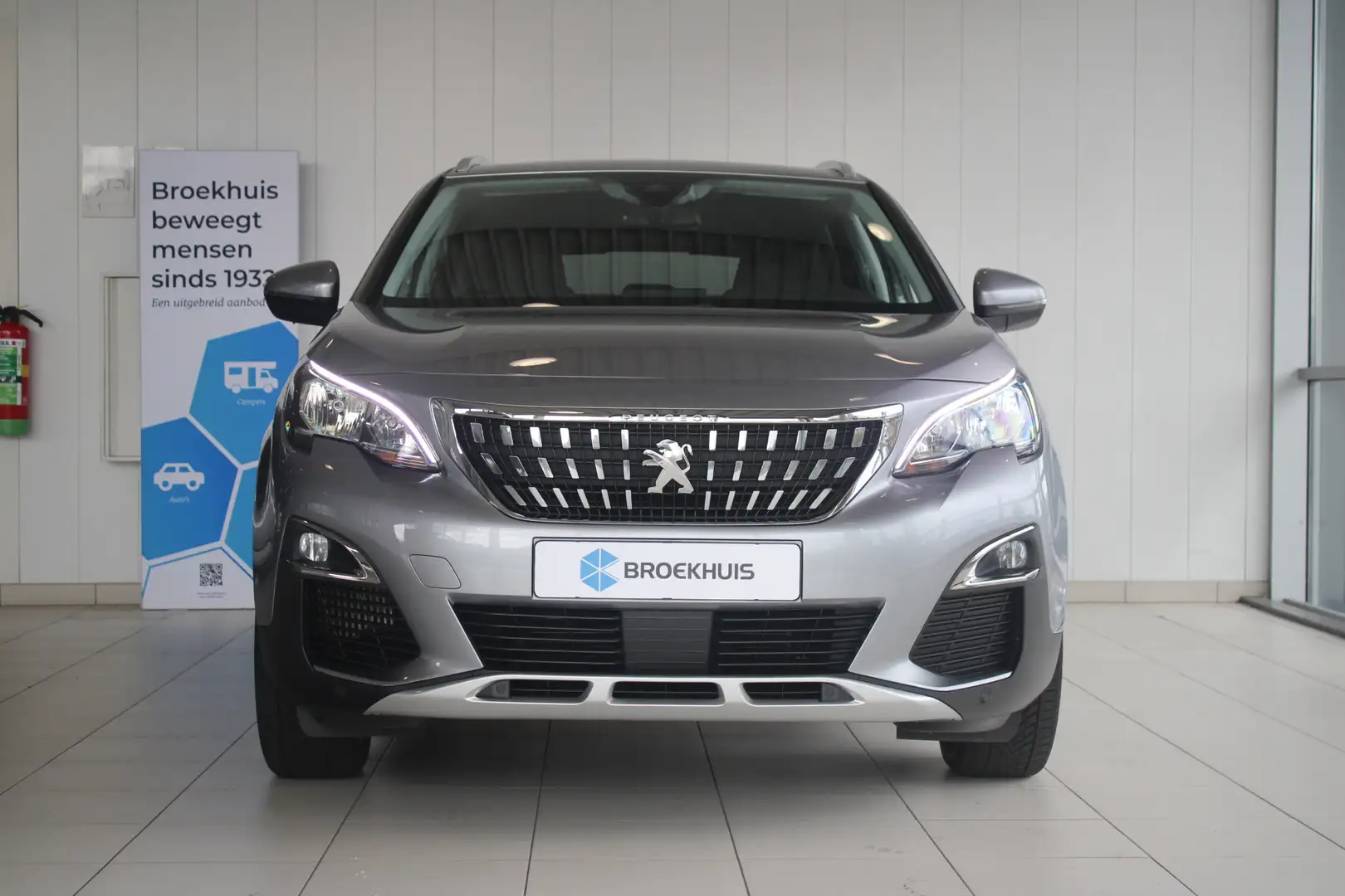 Peugeot 3008 1.2 Turbo 130-PK Allure PARKEERCAMERA | STOELVERWA Grijs - 2
