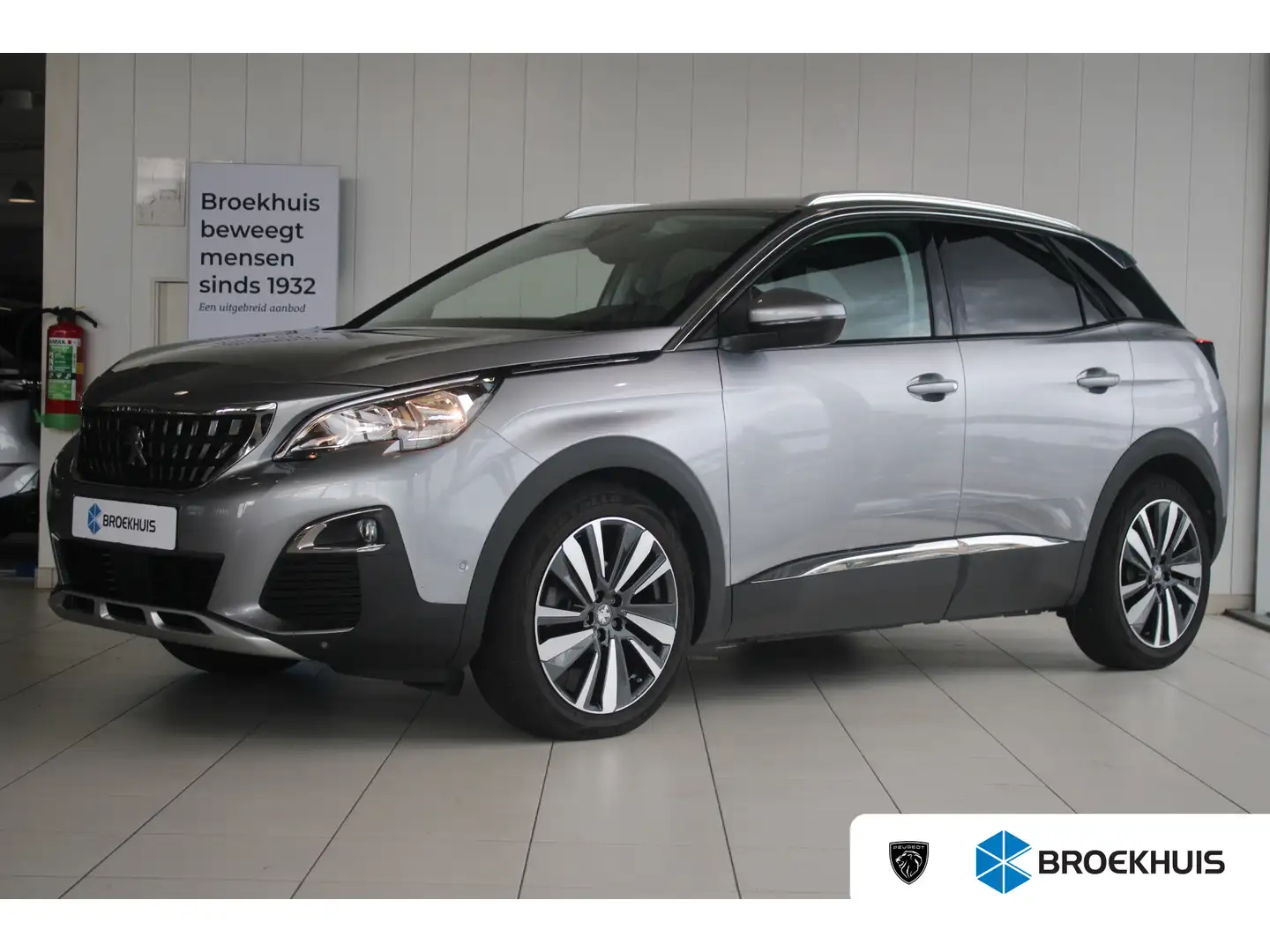 Peugeot 3008 1.2 Turbo 130-PK Allure PARKEERCAMERA | STOELVERWA Grijs - 1