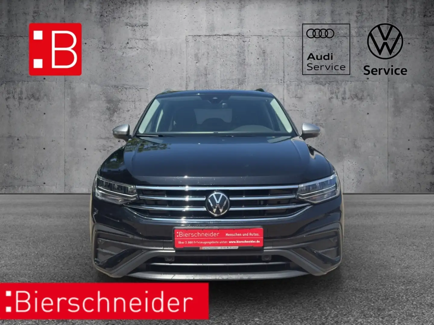 Volkswagen Tiguan Allspace 1.5 TSI Move PANO AHK DIGITAL PRO LED NAVI 18 ACC Schwarz - 2