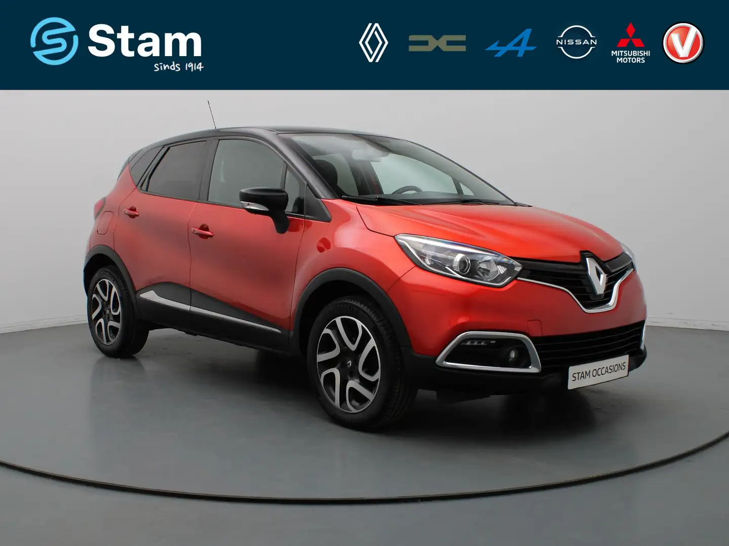 Renault Captur 90pk TCe Dynamique Camera | Cruise | Navi | Parkee Rouge - 1