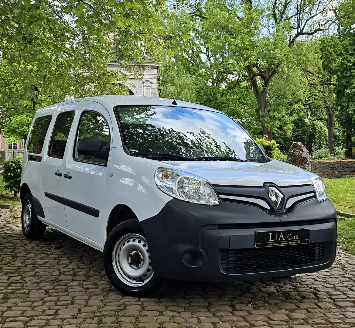 Renault Kangoo MAXI/7 499€+TVA/GARANTIE 12M/1 ER MAIN Wit - 2