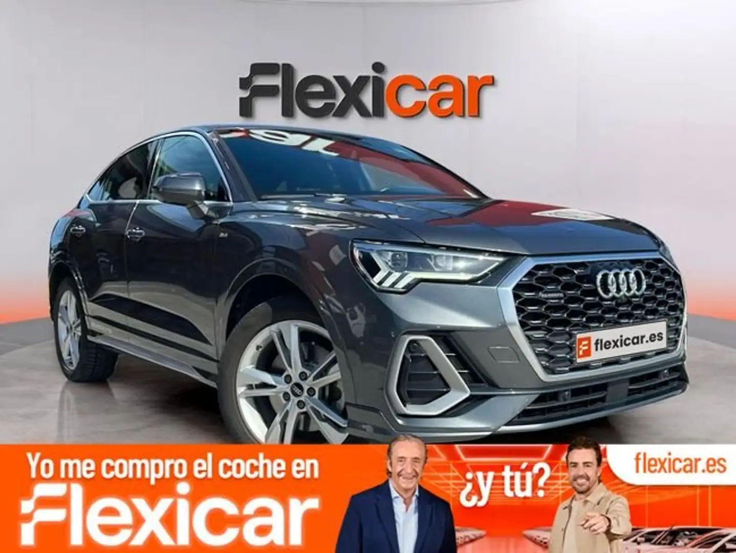 Audi Q3 40 TDI S line quattro S tronic 147kW Gris - 1