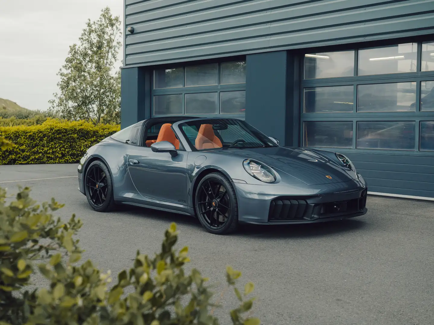 Porsche 992 Targa 4GTS | 18-way | 360° | ACC | Led-Matrix Grau - 1