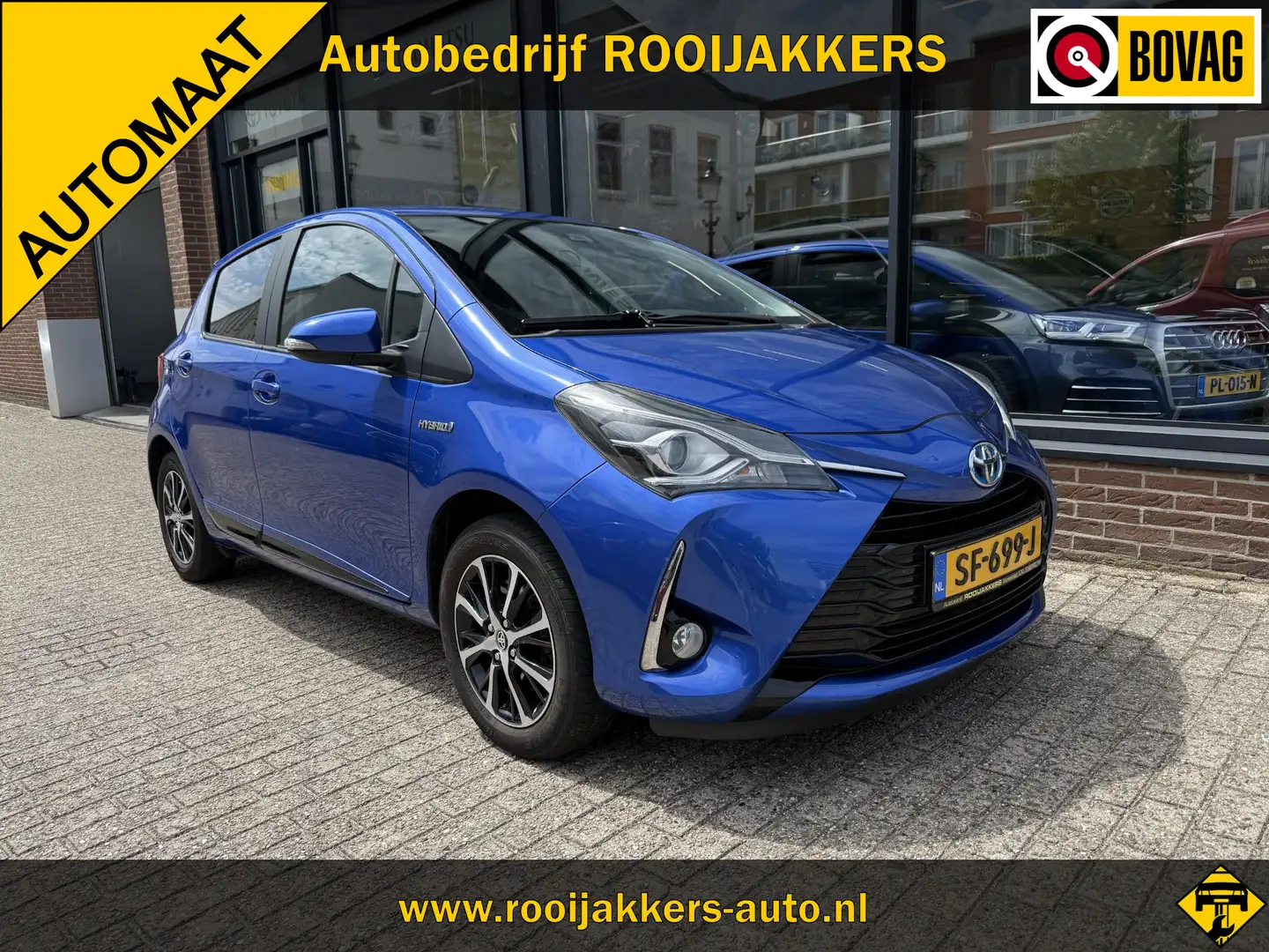 Toyota Yaris 1.5 Hybrid Design Sport Blau - 1