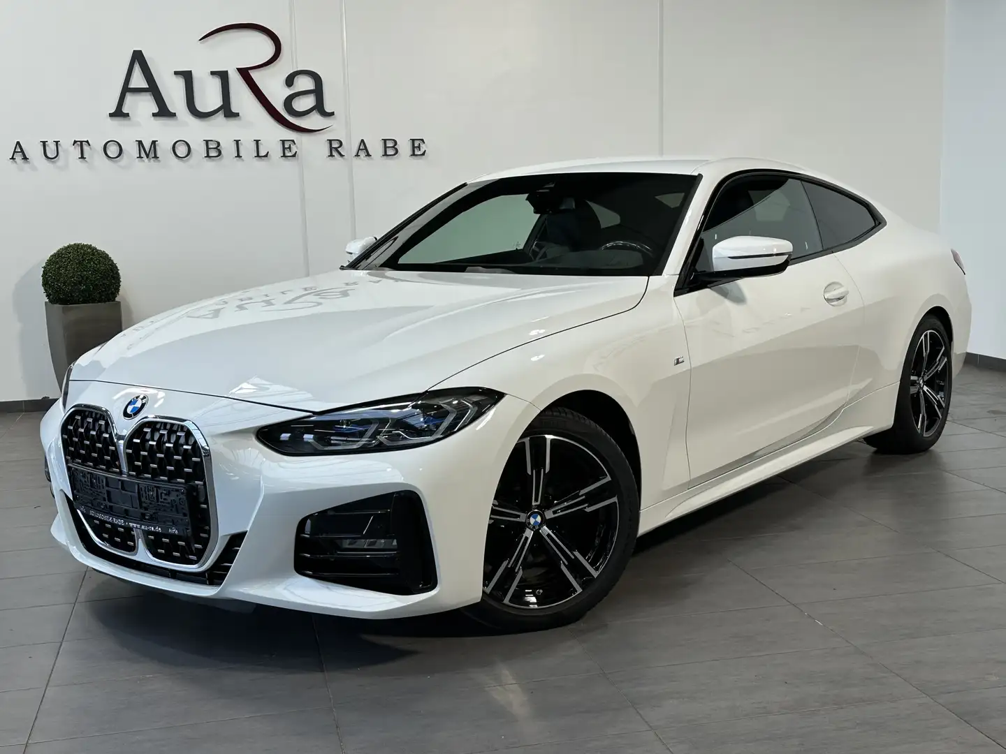 BMW 420 Coupé Sport-Aut. M-Sport NAV+LASER+HEAD-UP Alb - 2