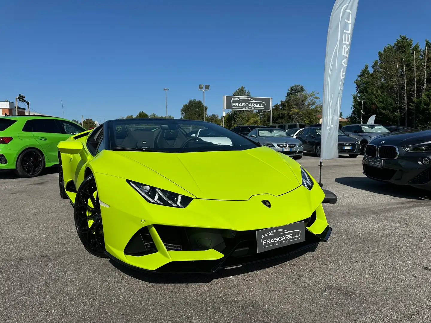 Lamborghini Huracán Huracan Spyder 5.2 Evo 640 awd/km reali/fantastica Verde - 1