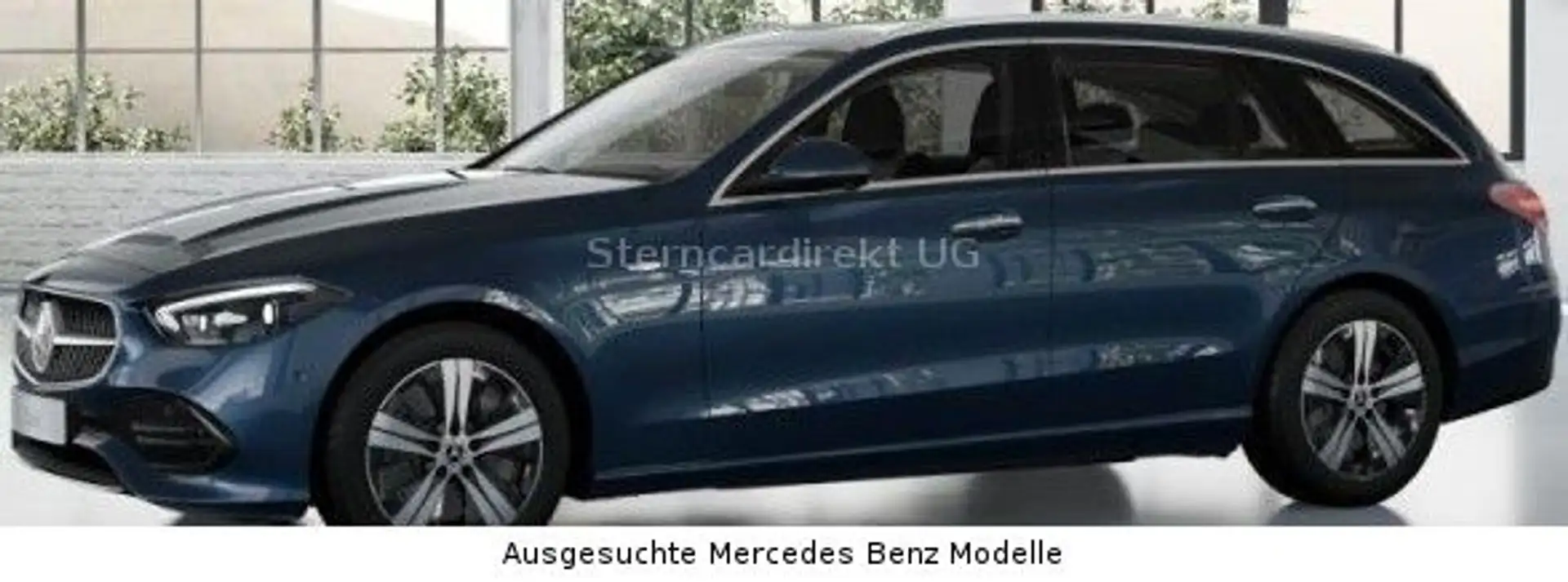 Mercedes-Benz C 300 de T Avantgarde PANO DISTRO MEMO DIGITAL Blau - 1