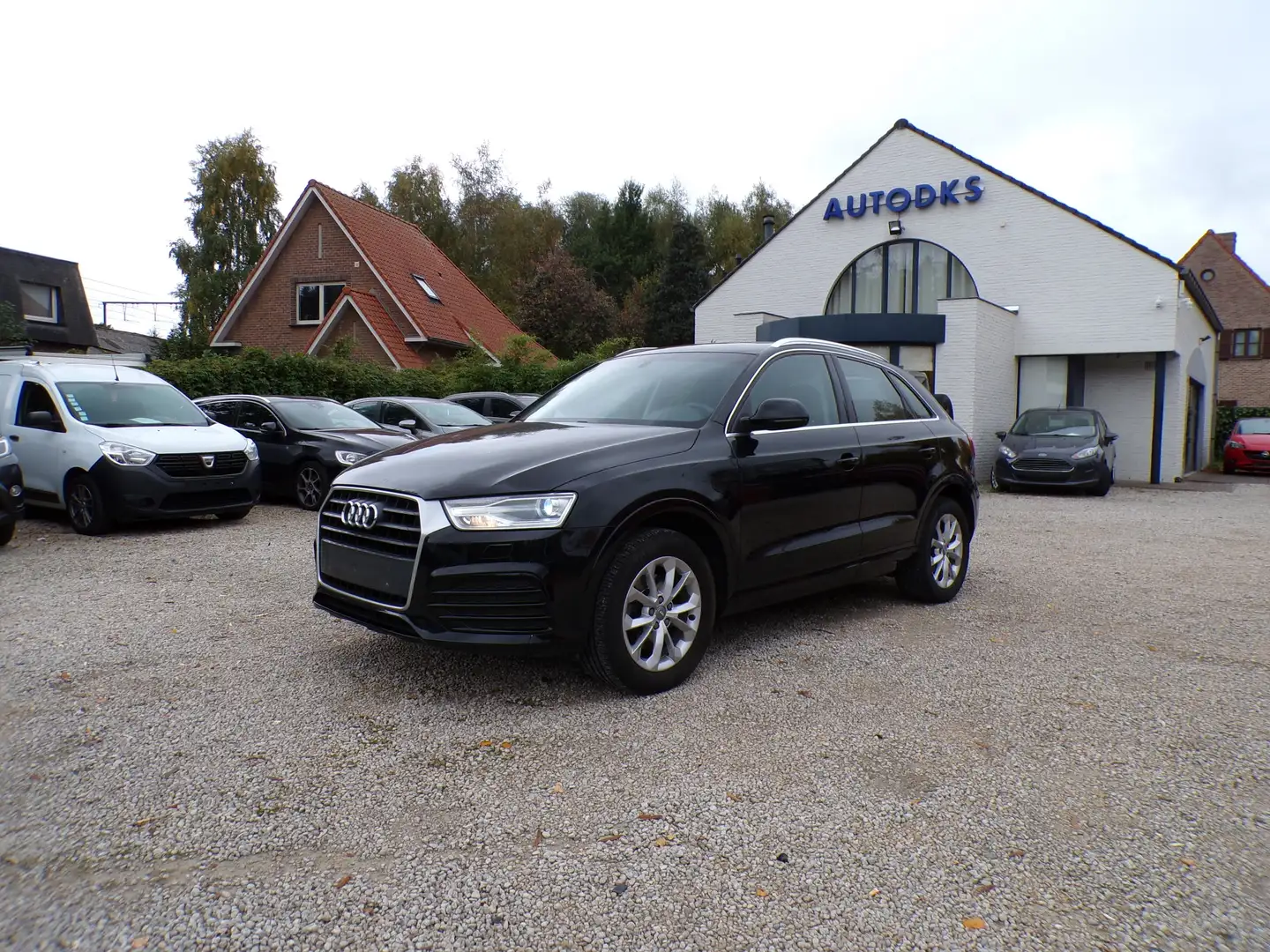 Audi Q3 Q3 1.4 TFSI Leder/Navi/Trekhaak 1ste eig Zwart - 1