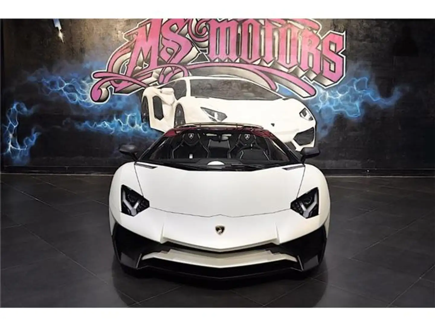 Lamborghini Aventador Roadster 6.5 V12 LP 750-4 SV Fehér - 2