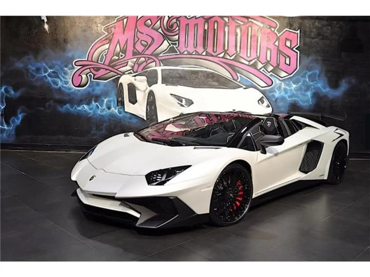Lamborghini Aventador Roadster 6.5 V12 LP 750-4 SV Fehér - 1