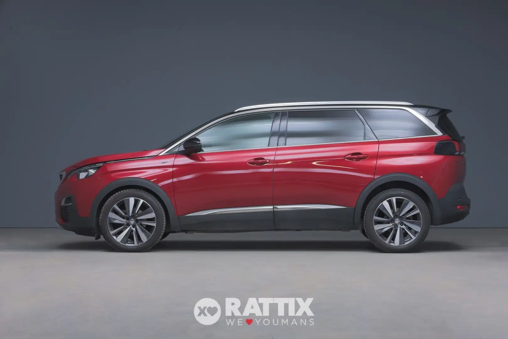 Peugeot 5008 2.0 BlueHDI 180CV GT EAT8 7p.ti + tetto apribile Rosso - 2