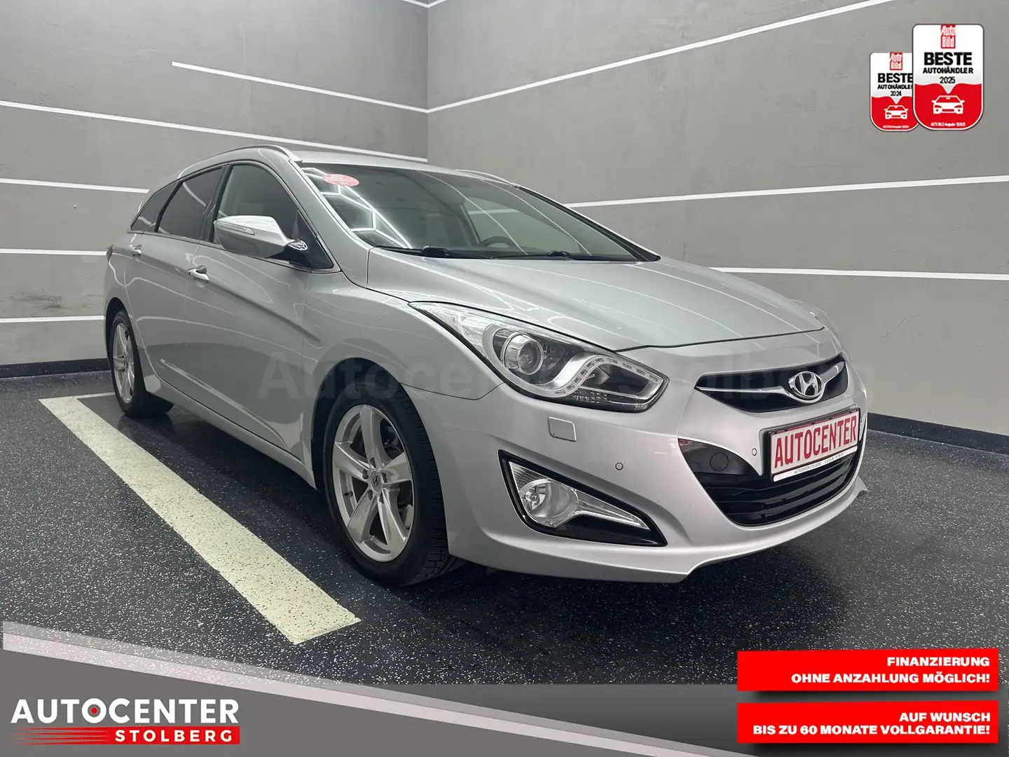 Hyundai i40 blue Style "NAVI-MULTI-SITZH-E SITZE-CAM" Stříbrná - 2
