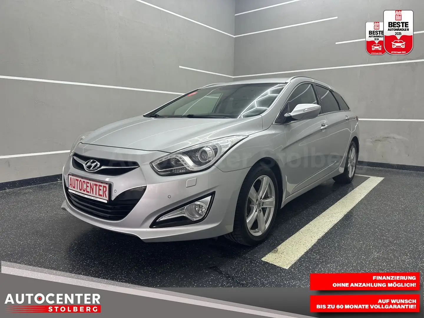 Hyundai i40 blue Style "NAVI-MULTI-SITZH-E SITZE-CAM" Stříbrná - 1