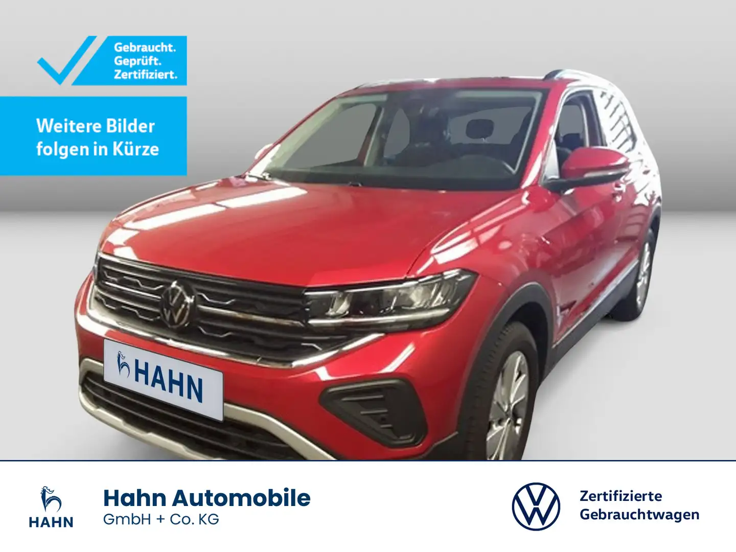 Volkswagen T-Cross 1.0TSI DSG Life ACC Cam LED Navi Sitzhei Rot - 1