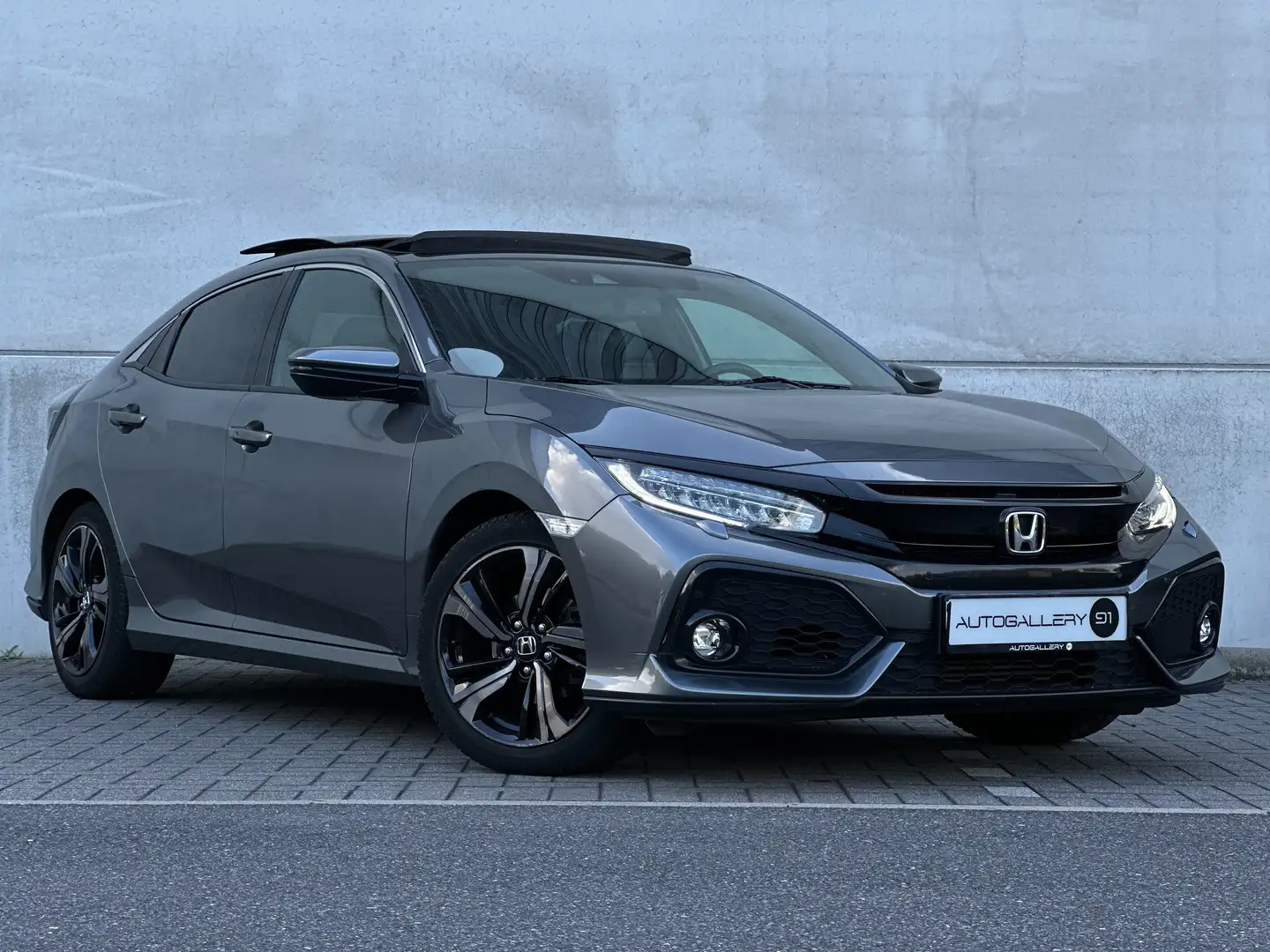 Honda Civic i-VTEC Turbo EP | FULL OPTION!! | 76.000KM Grijs - 1