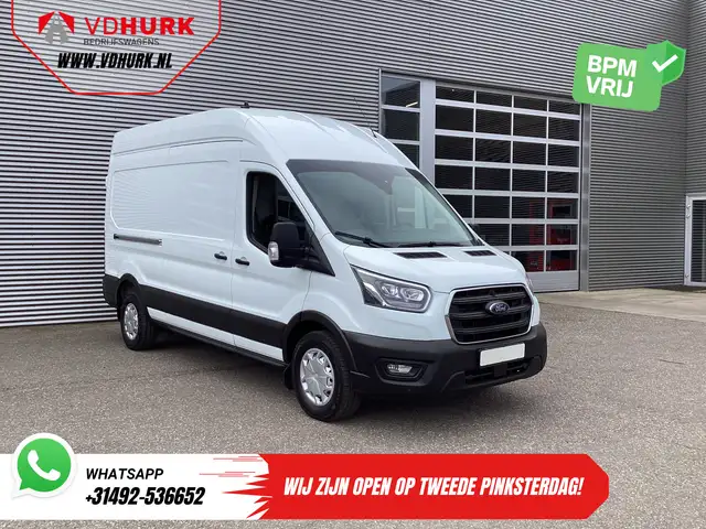 Ford Transit 350 2.0 TDCI 185 pk Aut. L3H3 Riem V.V/ 2xSchuifde