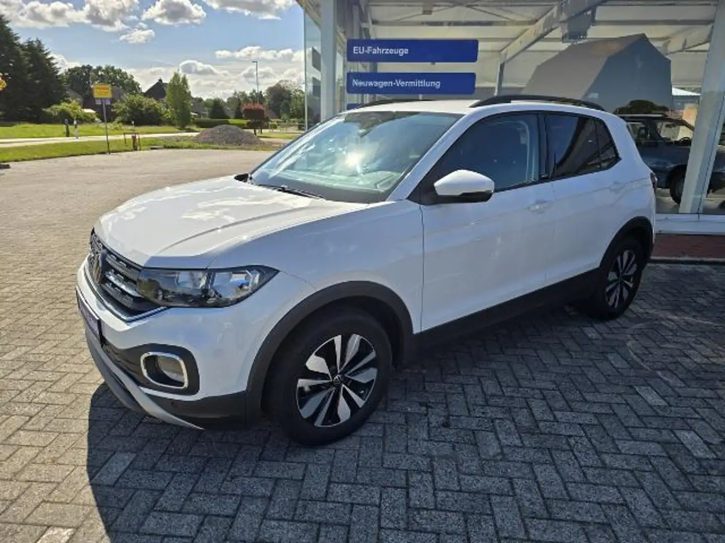 Volkswagen T-Cross 1.0 TSI Move #Alu #Klima #SHZ #DAB #Allwetterreife Weiß - 1