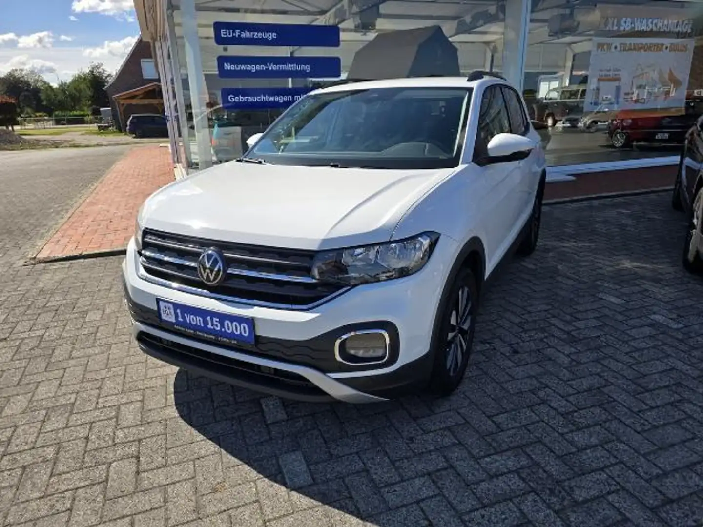Volkswagen T-Cross 1.0 TSI Move #Alu #Klima #SHZ #DAB #Allwetterreife Weiß - 2