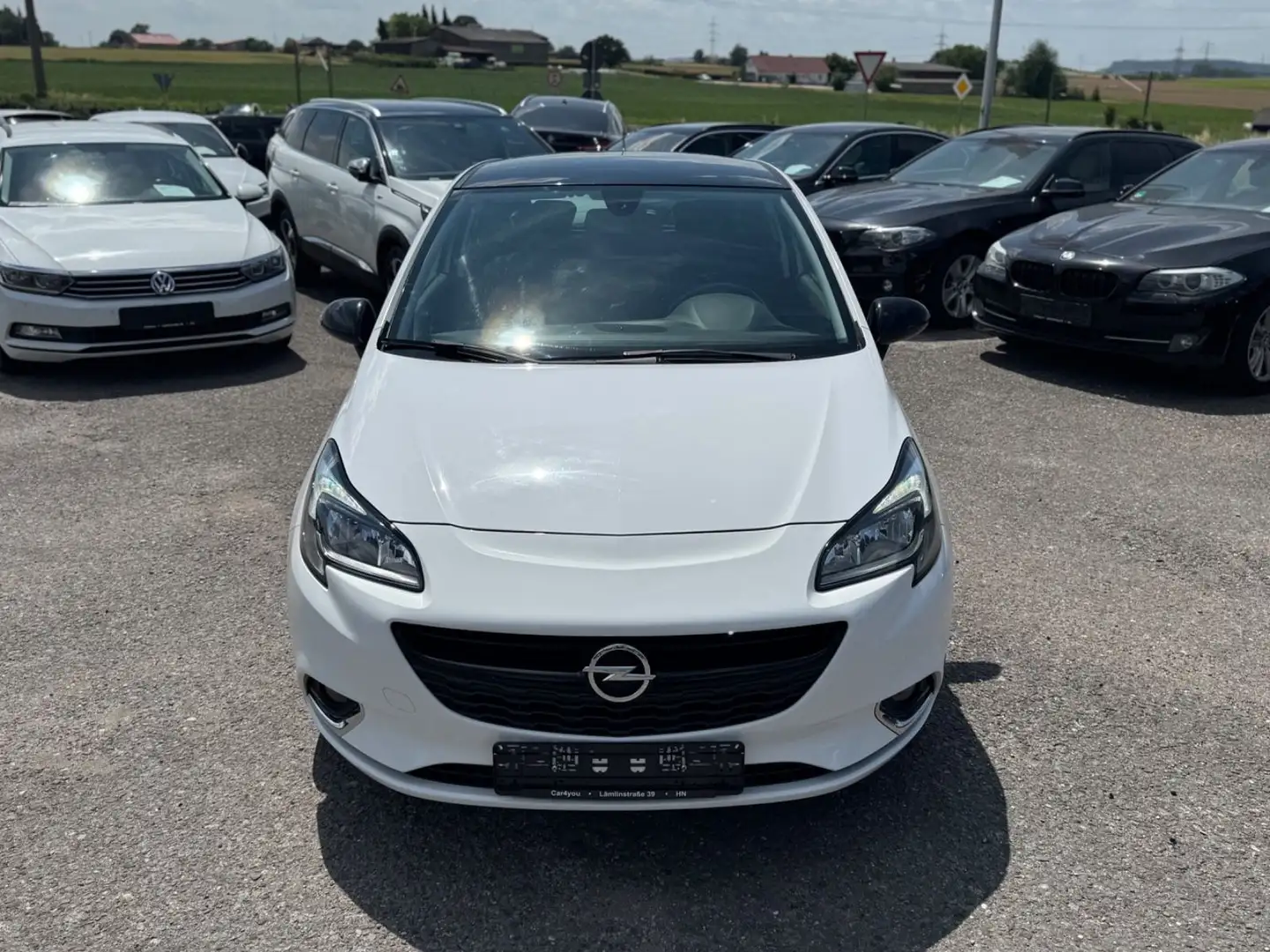 Opel Corsa E 1.4 TURBO Color Edition ecoFlex Navi SHG Weiß - 2