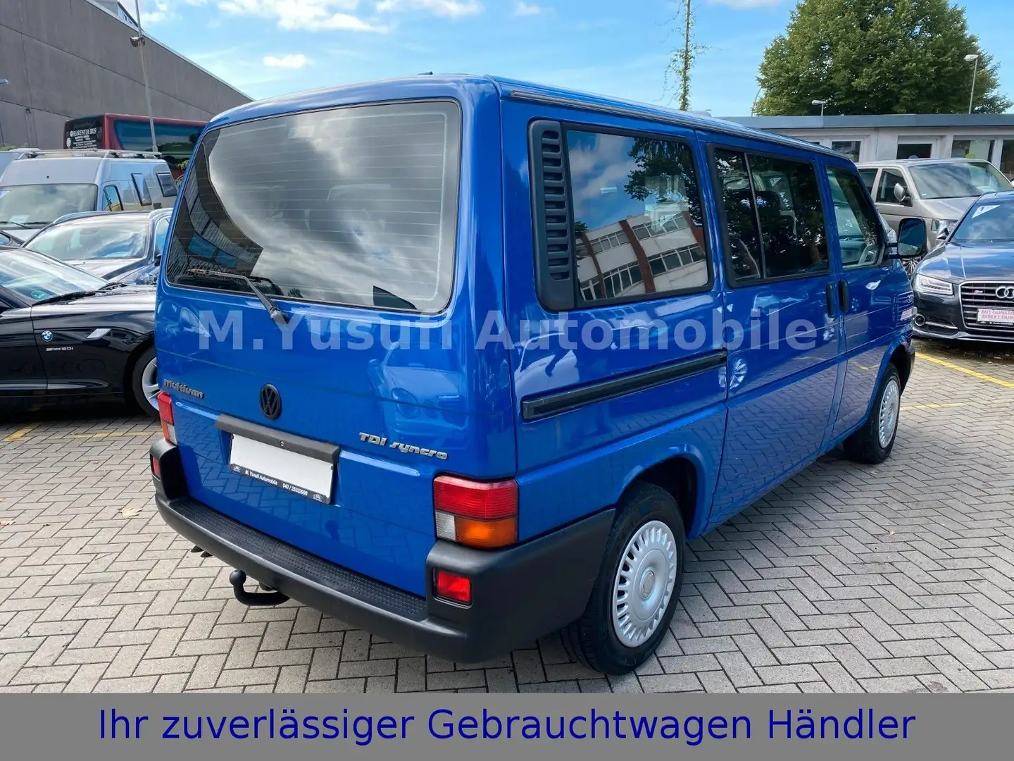 Volkswagen T4 Multivan T4 2.5 TDI MULTIVAN SYNCRO 7-SITZE|STANDH.|AHK Синій - 2