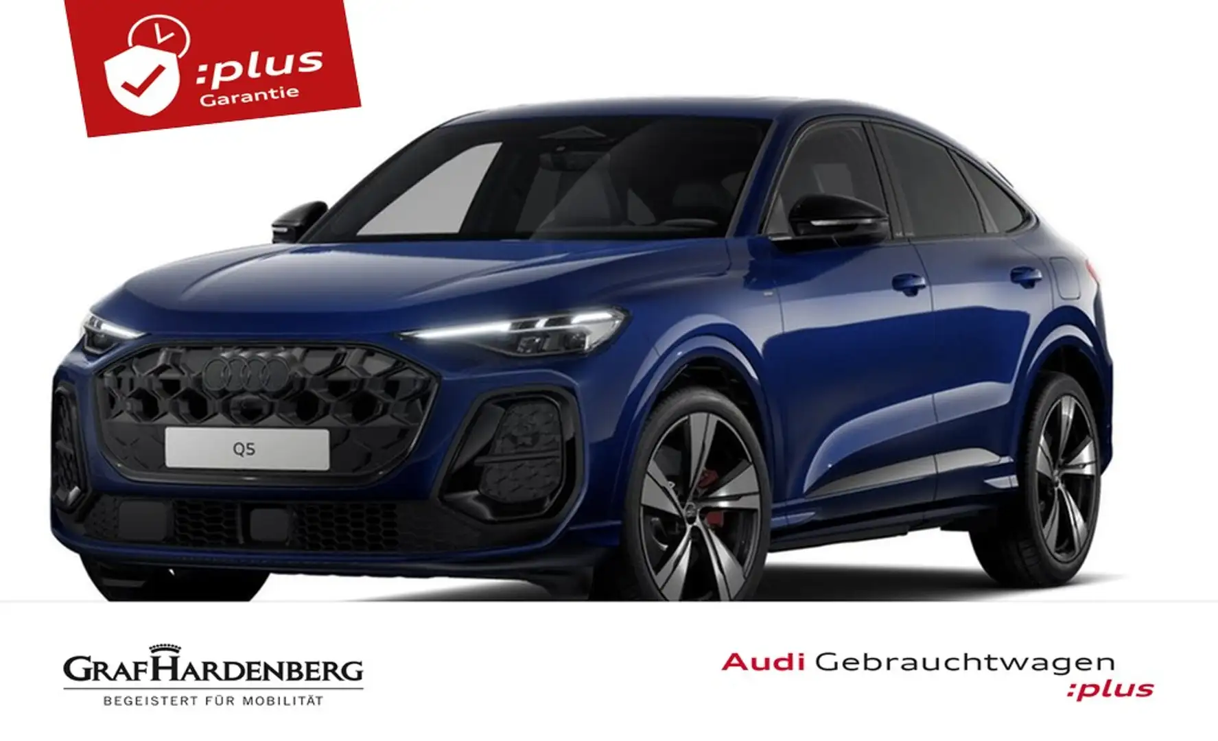 Audi Q5 Sportback e-hybrid quattro 367PS S line LED Blau - 1