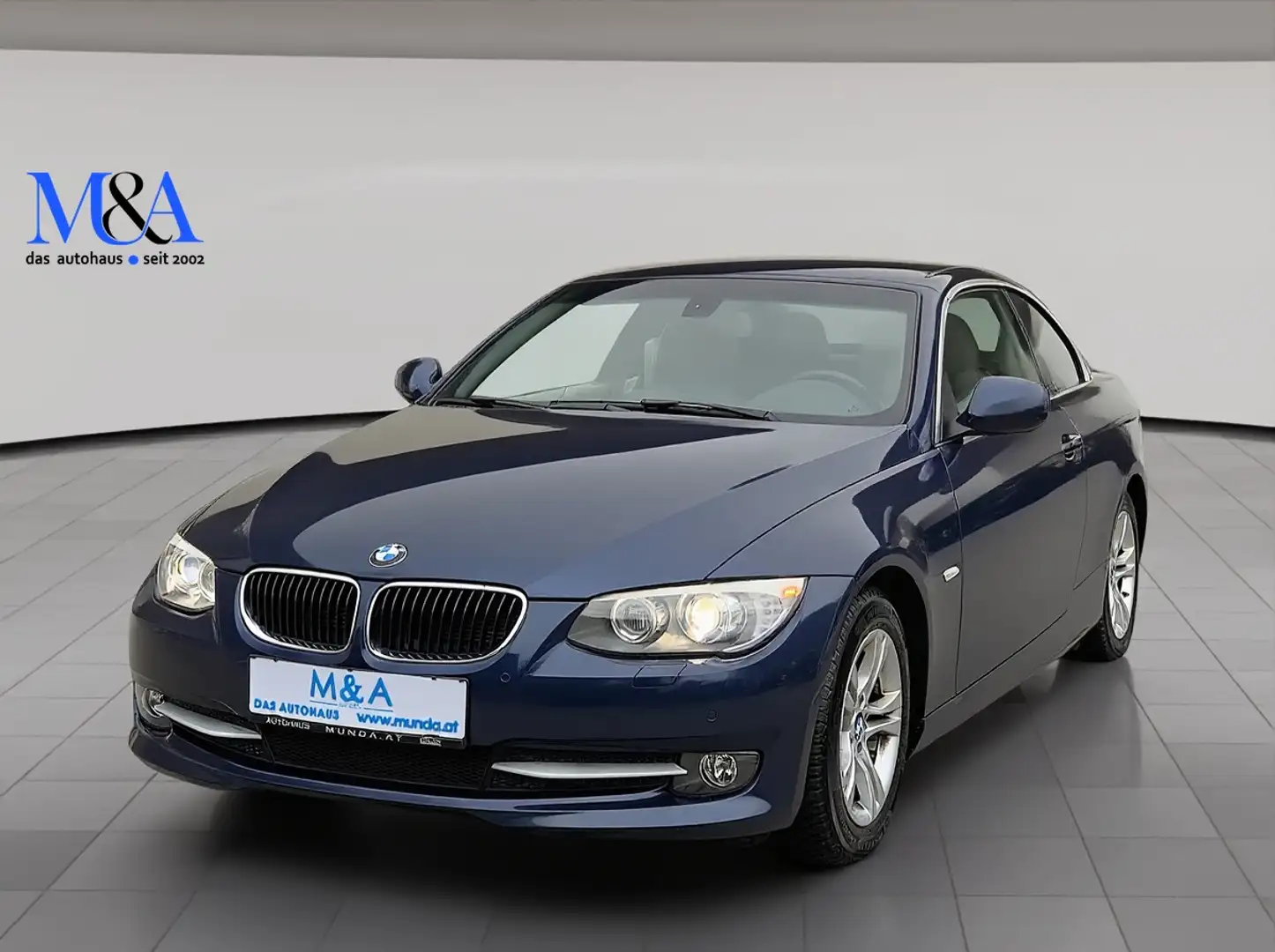 BMW 320 3er Cabrio *NUR 80.359KM*GARANTIE Blau - 1