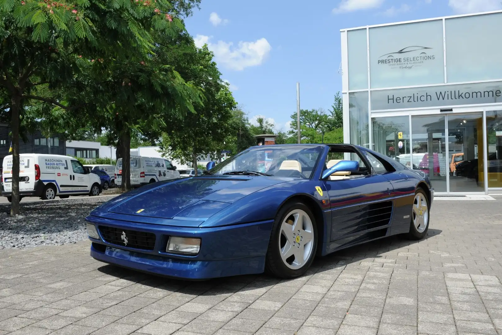 Ferrari 348 TS/Top Historie&Zustand/ZRneu!Garantie!H-Kenn Blue - 1