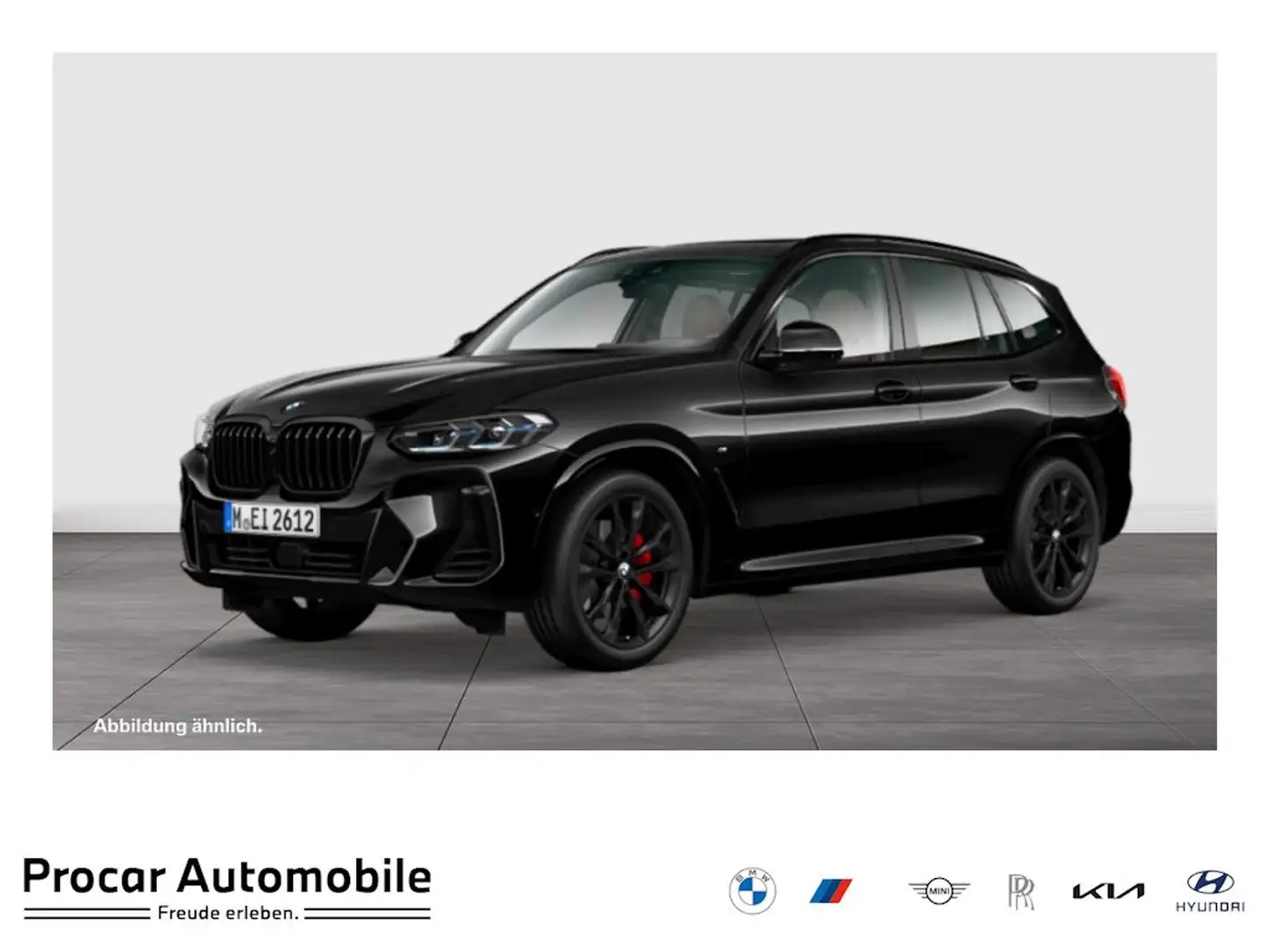 BMW X3 xDrive30i ZA M Sport HUD PANO ACC AHK RFK LM Schwarz - 1