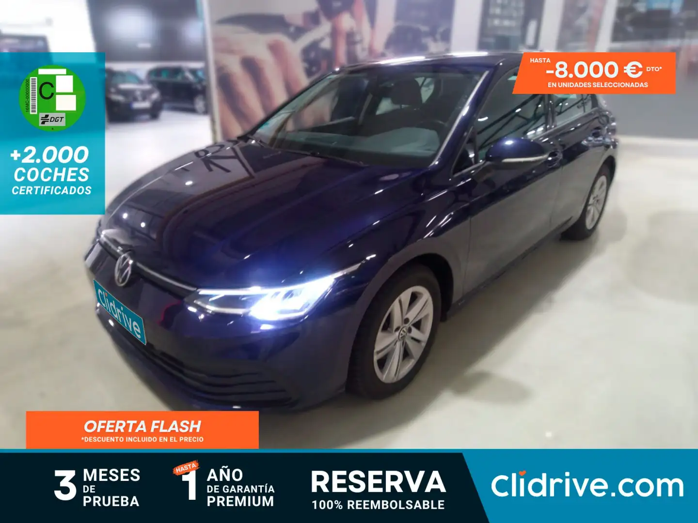 Volkswagen Golf 2.0TDI 85kW Burdeos - 1