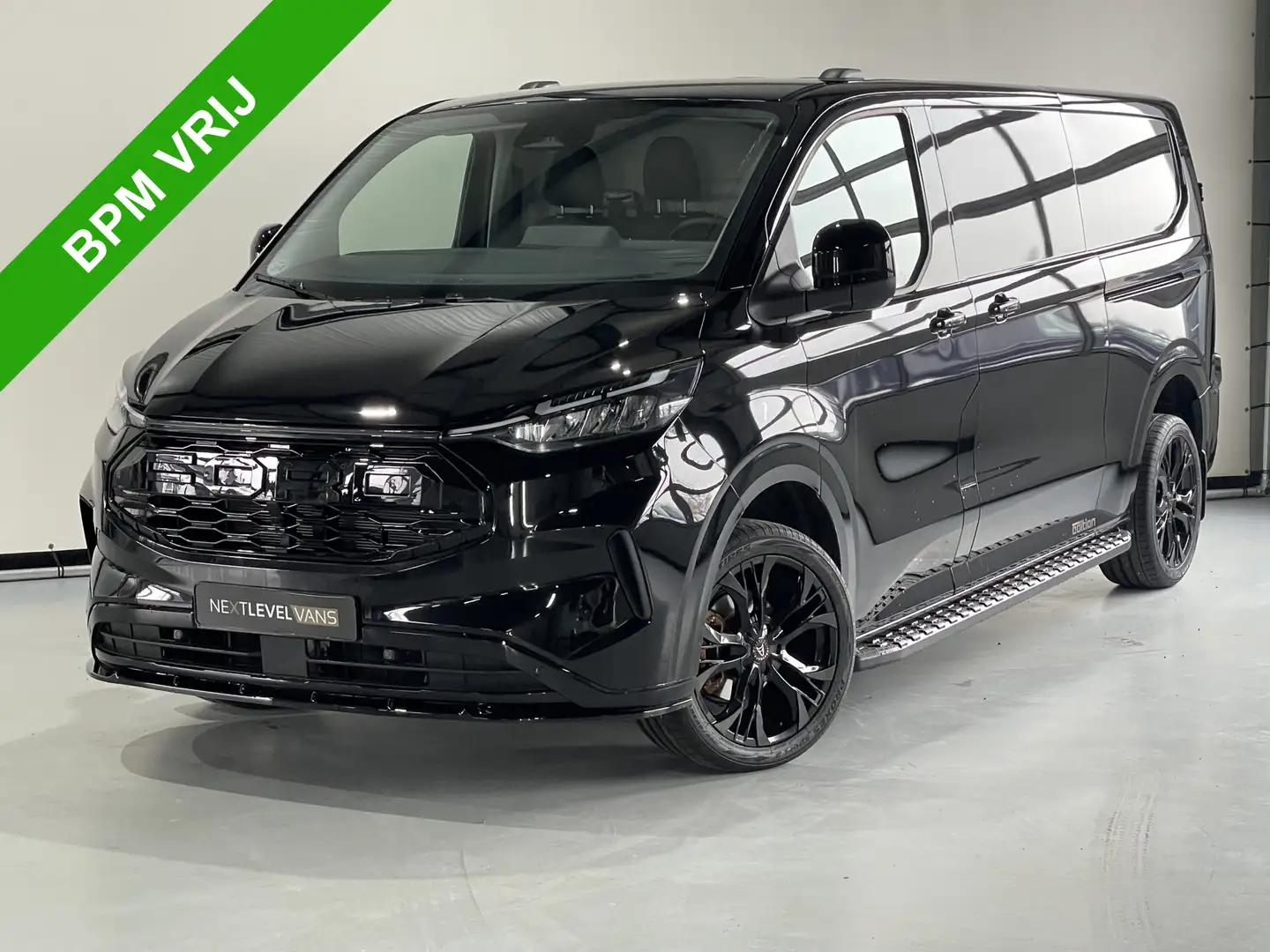 Ford Transit Custom 320 170 PK AUTOM. L2 H1 2x schuifdeur NEXT LEVEL R Zwart - 1