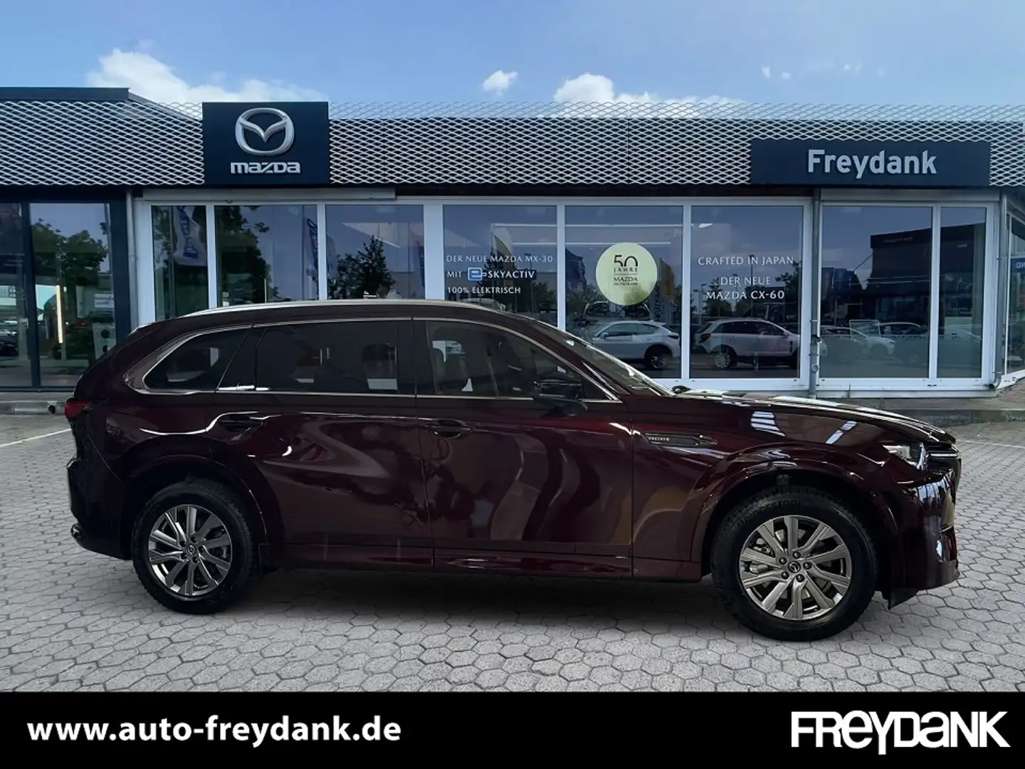 Mazda CX-80 3.3L e-SKYACTIV D 254ps AWD Homura Plus CAHO Rouge - 2