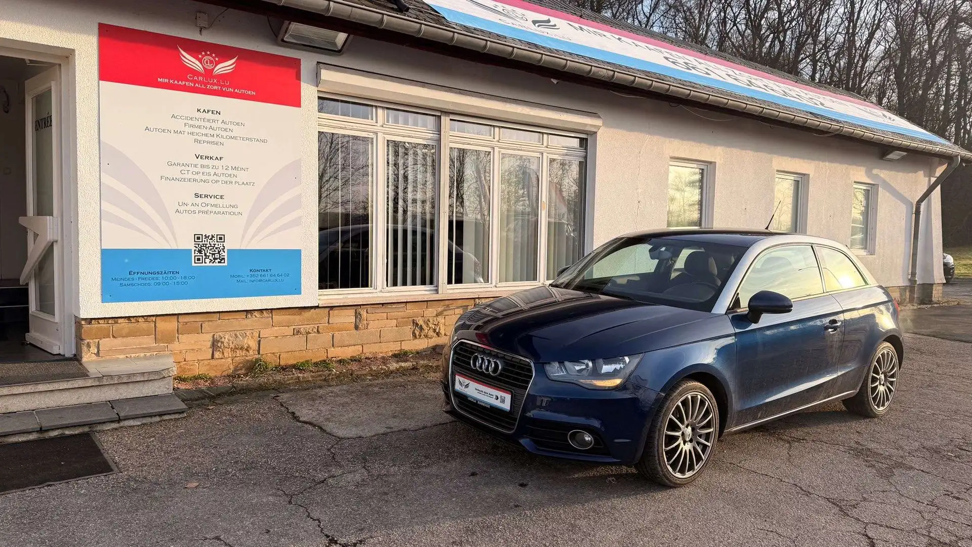 Audi A1 ambition Bleu - 1