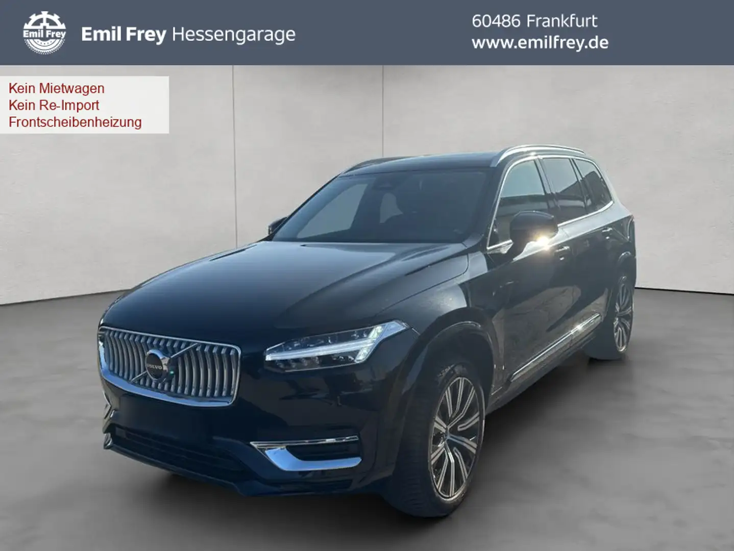 Volvo XC90 XC90 B5 AWD Plus-Bright 7S Glasd Standh 360° AHK Schwarz - 1