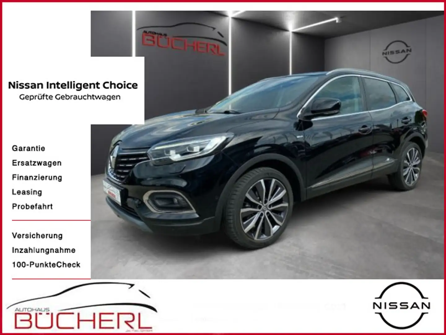 Renault Kadjar 1.3 TCe 160 Bose Edition GPF, AHK, Navi Schwarz - 1