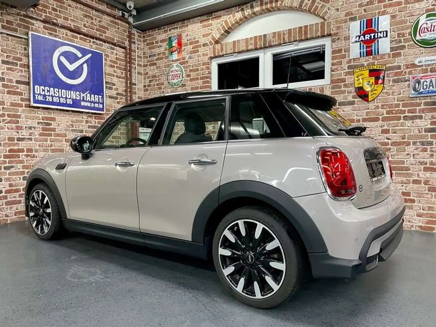 MINI Cooper Cooper 1.5 136cv Auto Facelift SiègCh/LED/ClimaA Gris - 2