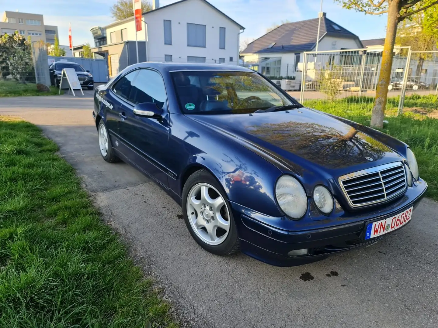 Mercedes-Benz CLK 230 Coupe Kompressor Avantgarde Niebieski - 2