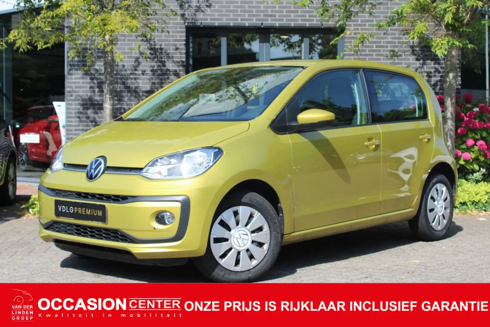 Volkswagen up! 1.0 Airco/Blueth/Pdc/Winterp./Cam/ extra Winterset Geel - 1
