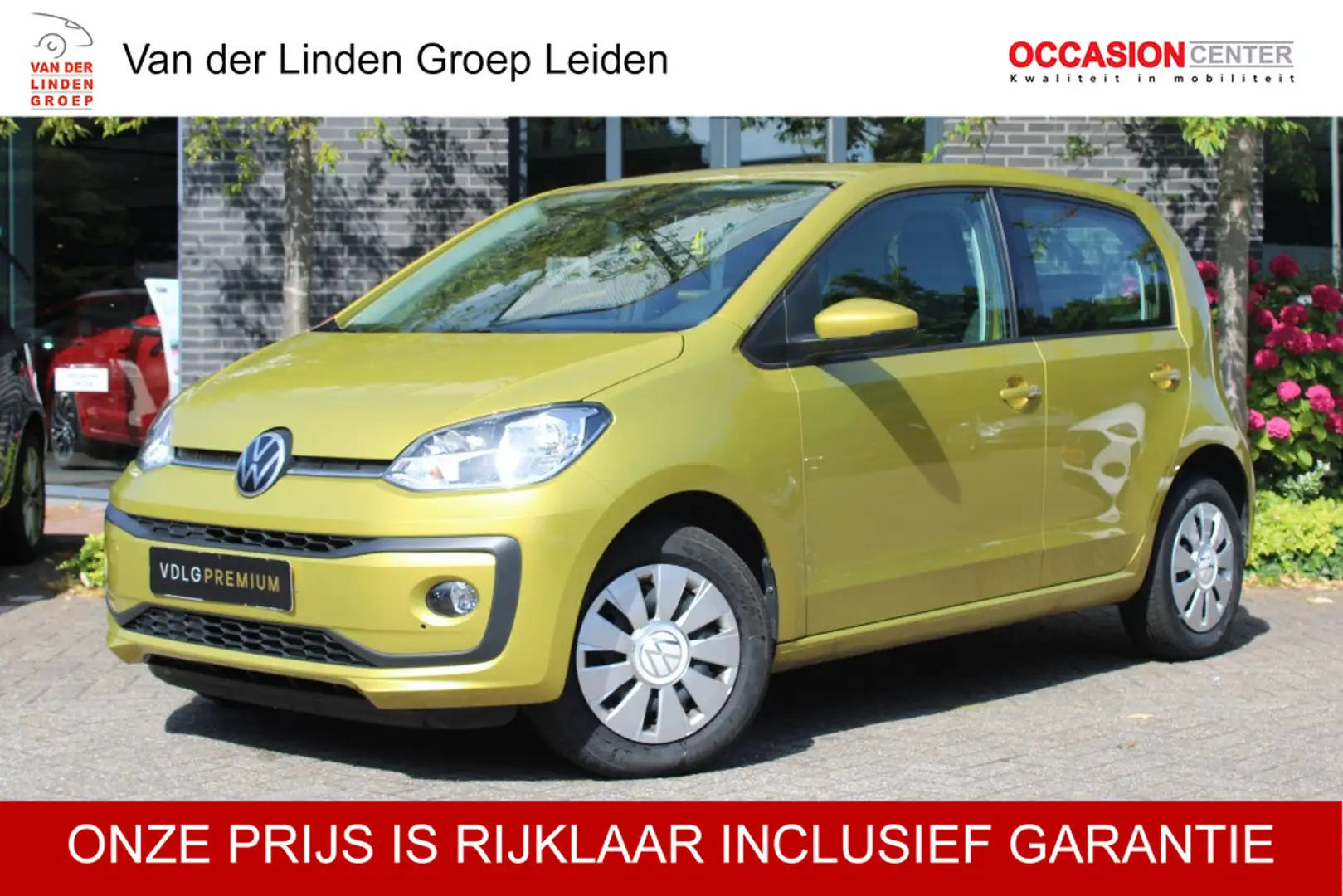 Volkswagen up! 1.0 Airco/Blueth/Pdc/Winterp./Cam/ extra Winterset Geel - 1