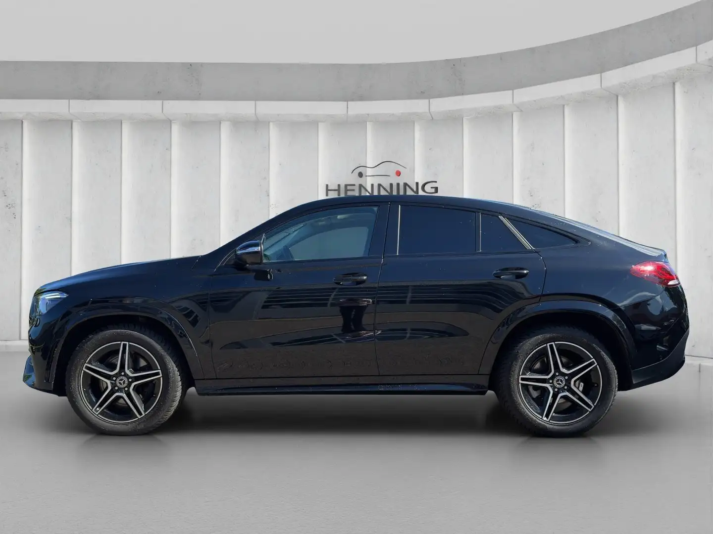 Mercedes-Benz GLE 400 d 4M Coupé AMG Pano 360° Multibeam Night Чорний - 2