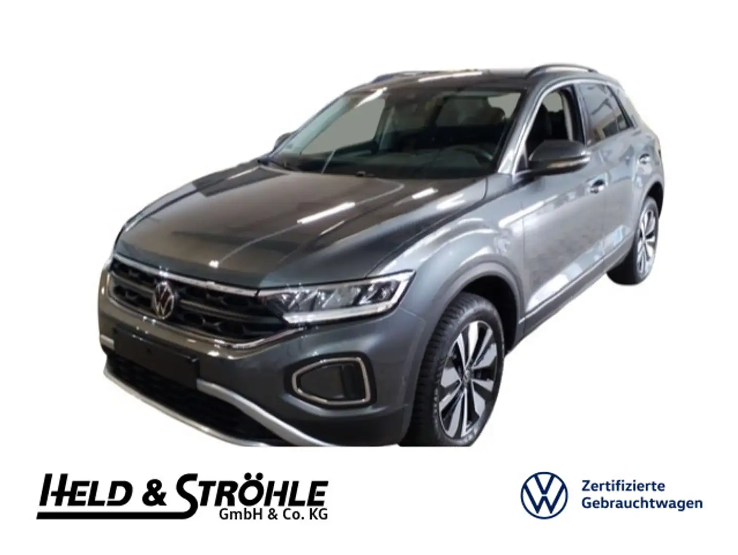 Volkswagen T-Roc T-ROC MOVE 1.5 TSI DSG AHK LED NAV PDC SHZ Grau - 1