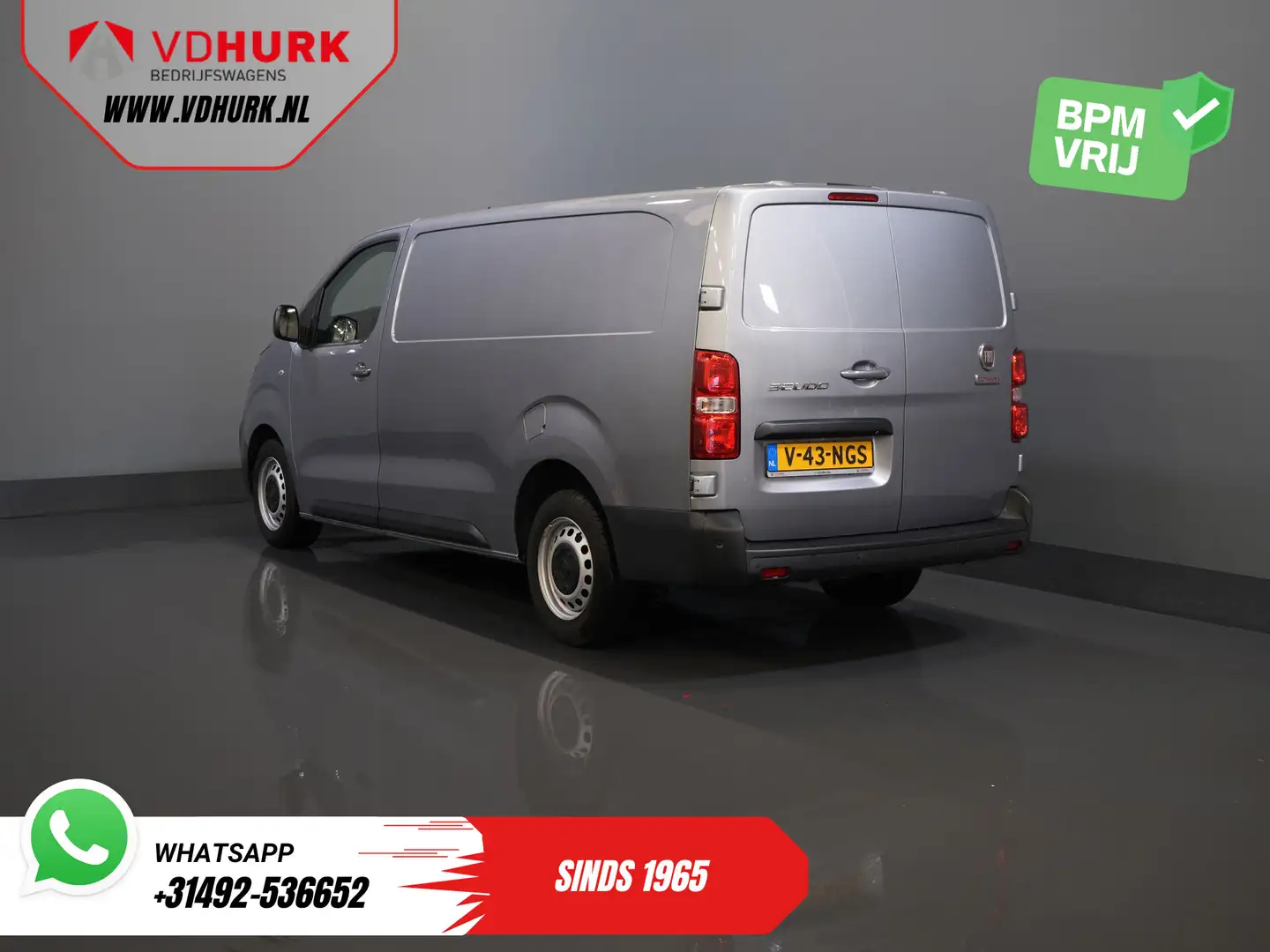 Toyota Proace Worker (Fiat Scudo) 2.0 MJ 145 pk L3 BPM VRIJ! Ada Argent - 2
