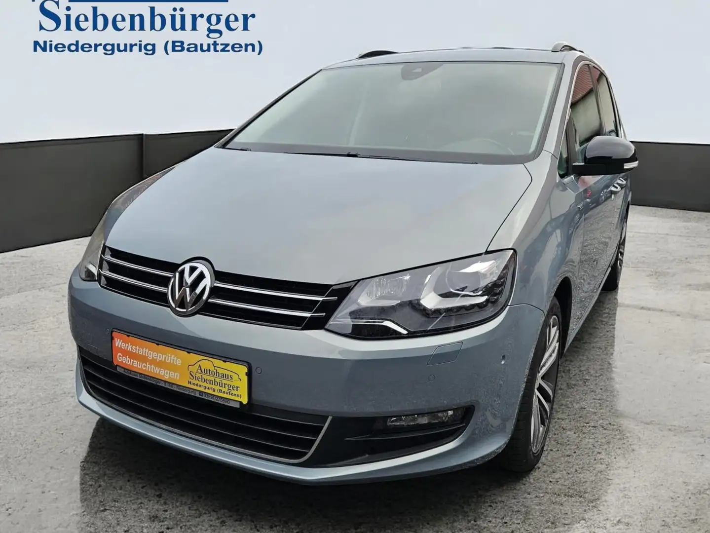 Volkswagen Sharan 2.0 TDI Match BMT ***7 Sitze!/ AHK*** Grau - 1