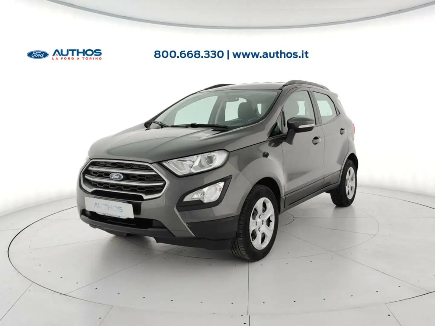 Ford EcoSport 1.0 ecoboost Plus 100cv my19 Grigio - 1
