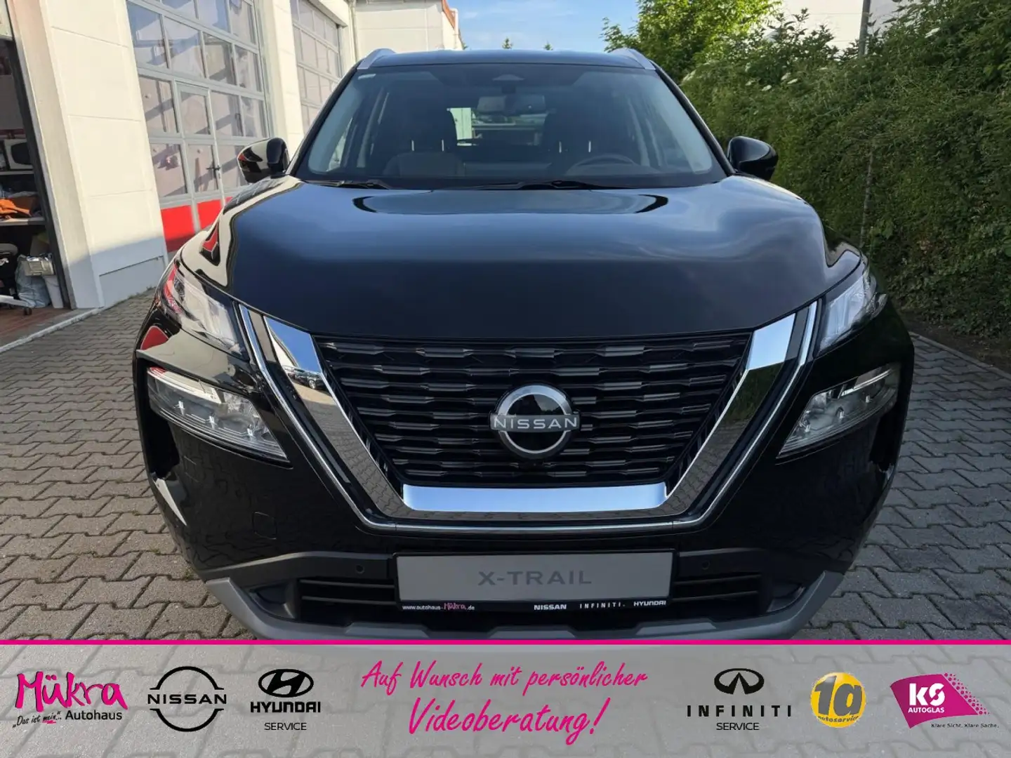 Nissan X-Trail N-Connecta 1.5 VC-T MHEV 163 PS 7 Sitze Klima Schwarz - 2